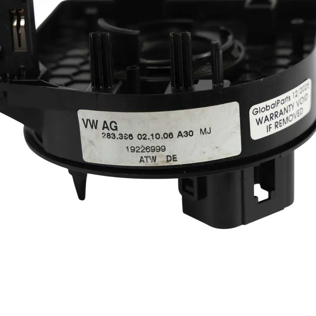 Clock Spring Slip Ring Squib Steering Angle Sensor to VW Transporter T5 with Part number 6Q0959653A VW Transporter T5 Clock Spring Slip Ring Squib Steering Angle Sensor - SKU 6Q0959653A - Part number 6Q0959653A