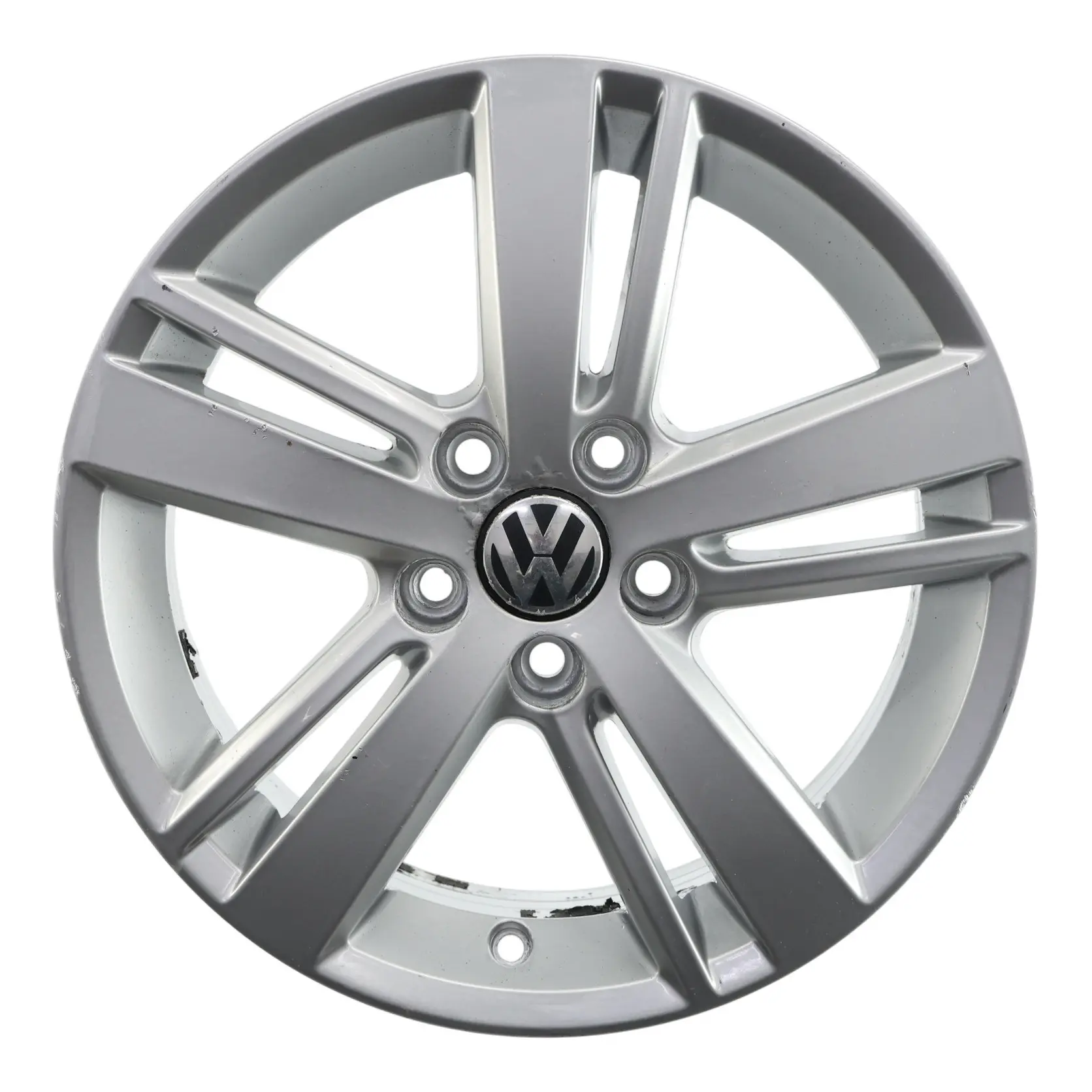 Volkswagen Polo 6C Silver Wheel Alloy Rim 15" 6J ET:40 6QS601025C