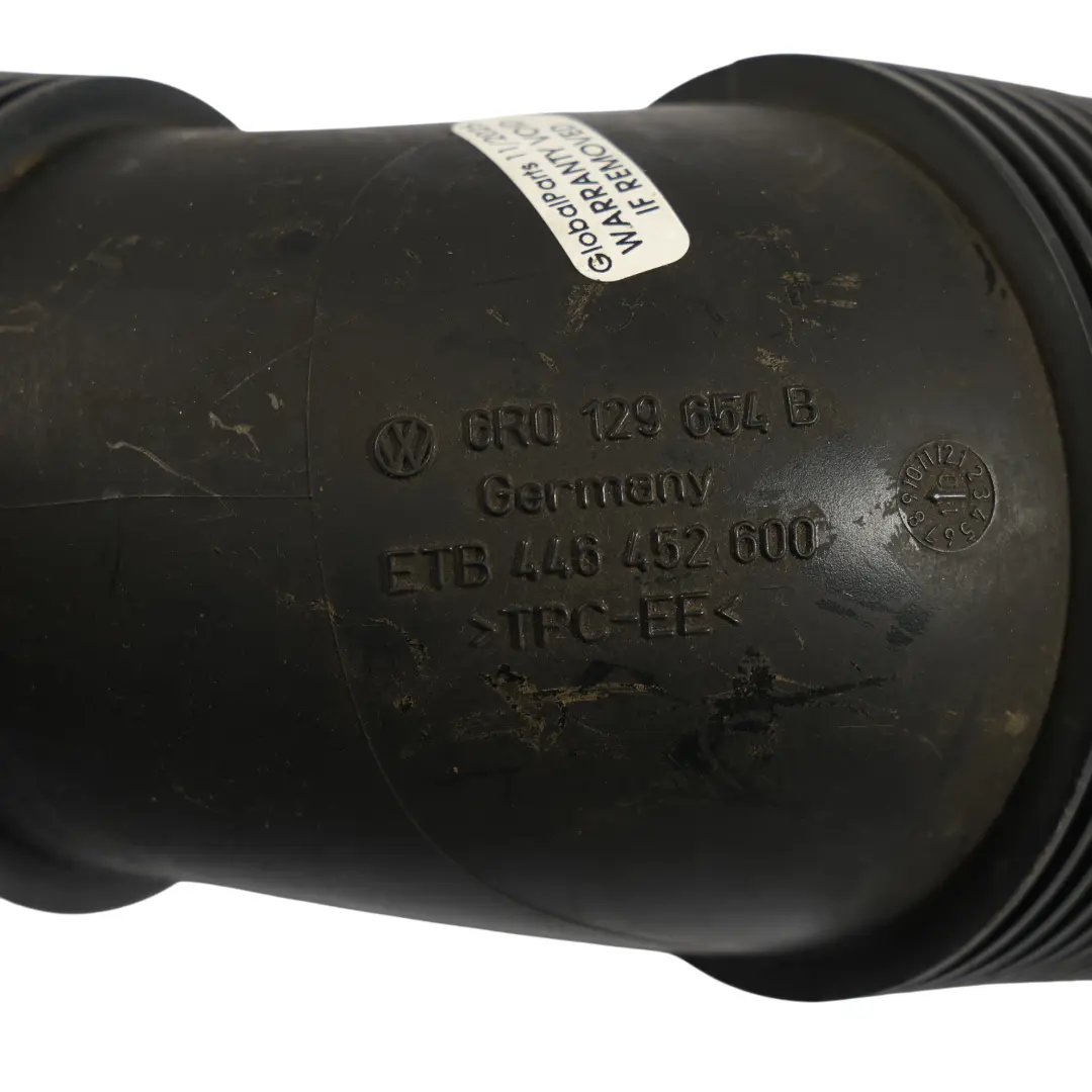 VW Volkswagen Polo Mk5 Luftansaugschlauch Rohrleitung - SKU 6R0129654B - Teilenummer 6R0129654B
