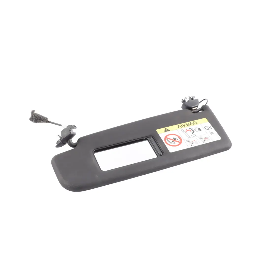 Volkswagen VW Polo 6R Sun Visor Left N/S Iluminated Mirror Black - SKU 6R0857551N-1 - Part number 6R0857551N