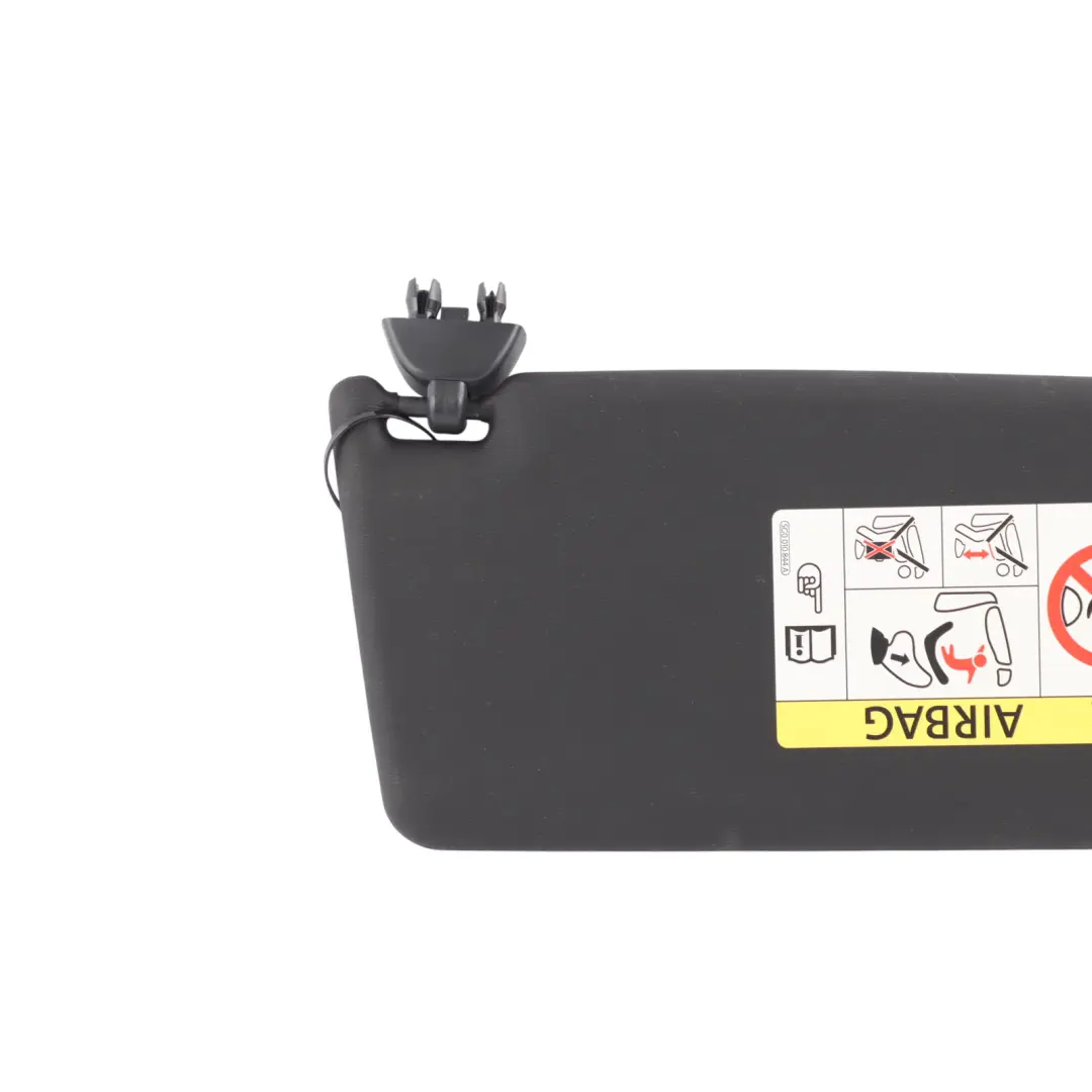 Sun Visor Left N/S Iluminated Mirror Black to Volkswagen VW Polo 6R with Part number 6R0857551N Volkswagen VW Polo 6R Sun Visor Left N/S Iluminated Mirror Black - SKU 6R0857551N-1 - Part number 6R0857551N