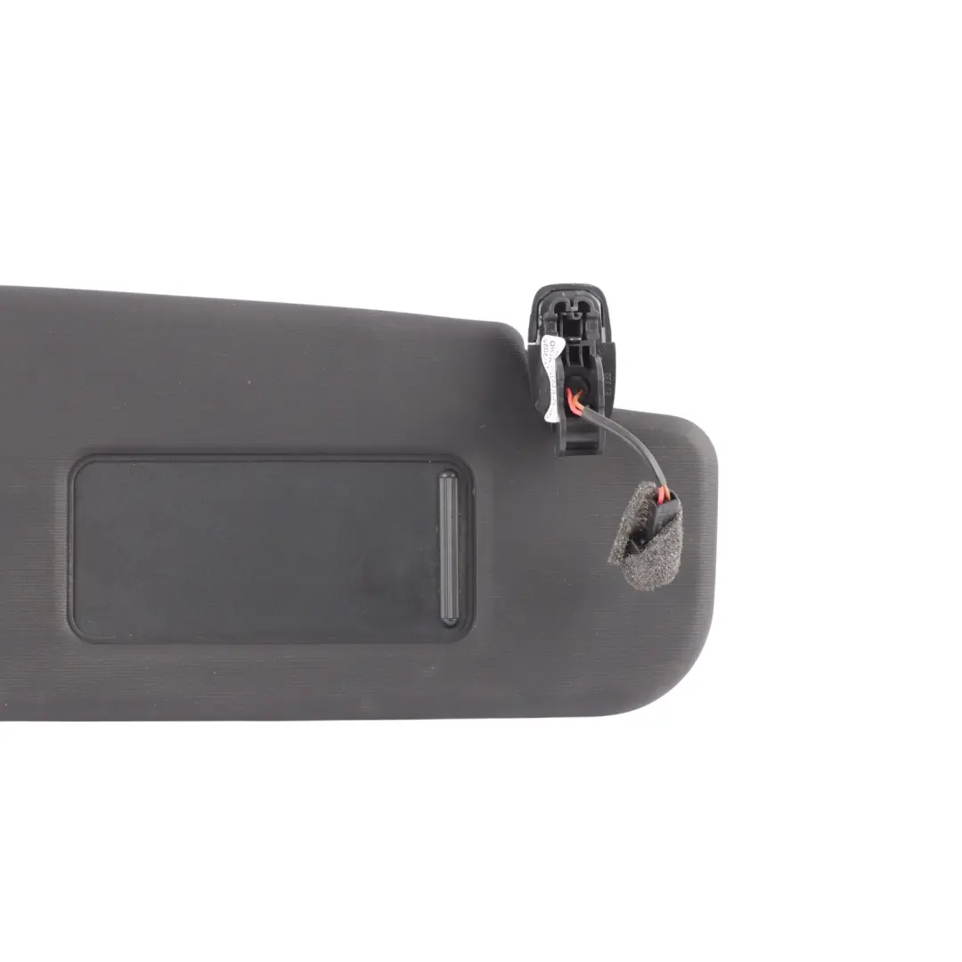 Sun Visor Front Right O/S Iluminated Mirror Black to VW Polo 6R with Part number 6R0857552AL VW Polo 6R Sun Visor Front Right O/S Iluminated Mirror Black - SKU 6R0857552AL-2 - Part number 6R0857552AL