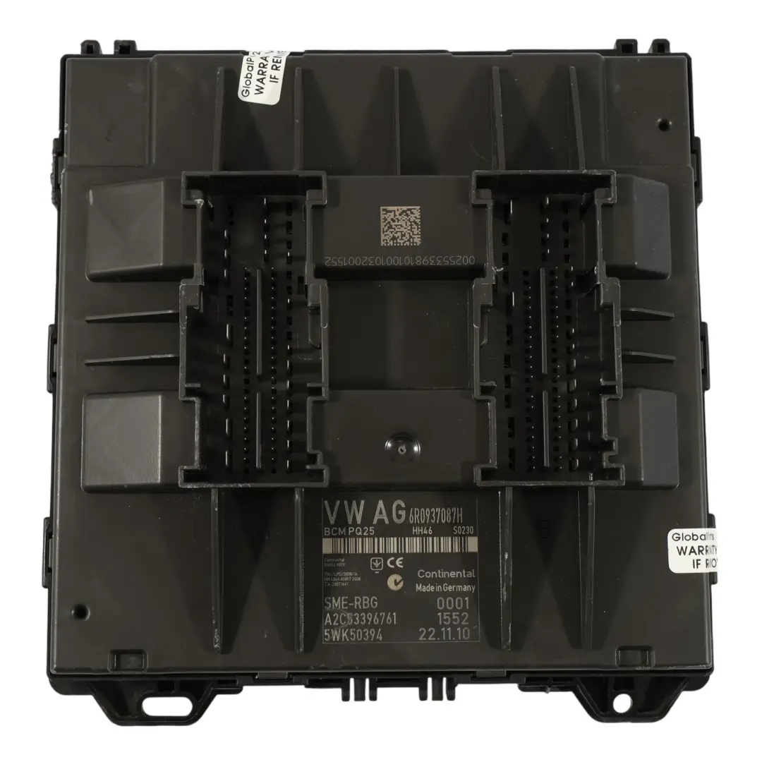 6J Module Commande Carrosserie Confort BCM pour VW Polo 6R Seat Ibiza à propos du numéro de pièce 6R0937087H VW Polo 6R Seat Ibiza 6J Module Commande Carrosserie Confort BCM - SKU 6R0937087H - Numéro de pièce 6R0937087H