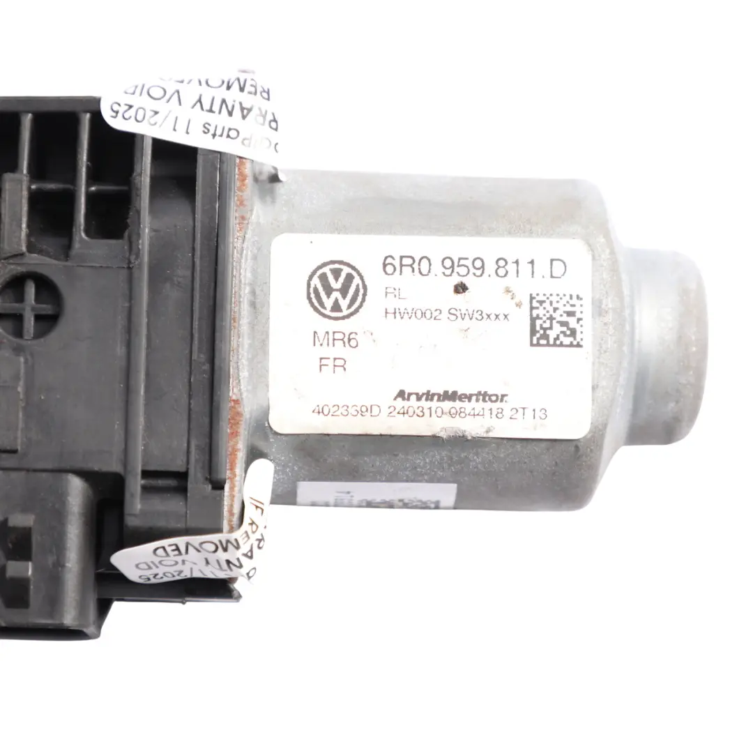 6J VW Amarok Mk1 Door Window Lifter Motor Rear Left N/S to Seat Ibiza with Part number 6R0959811D Seat Ibiza 6J VW Amarok Mk1 Door Window Lifter Motor Rear Left N/S - SKU 6R0959811D - Part number 6R0959811D