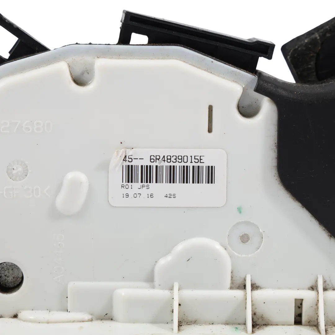 Mk5 6R Mecanismo De Cierre Puerta Trasera Izquierda para Volkswagen Polo con número de pieza 6R4839015E Volkswagen Polo Mk5 6R Mecanismo De Cierre Puerta Trasera Izquierda - SKU 6R4839015E - Número de pieza 6R4839015E