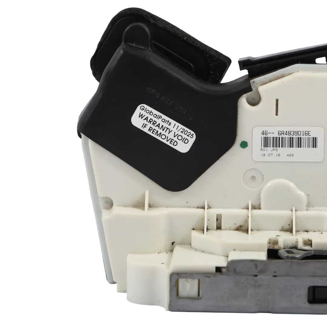 Volkswagen Polo Mk5 6R Mécanisme De Verrouillage Porte Arrière Droite - SKU 6R4839016E - Numéro de pièce 6R4839016E