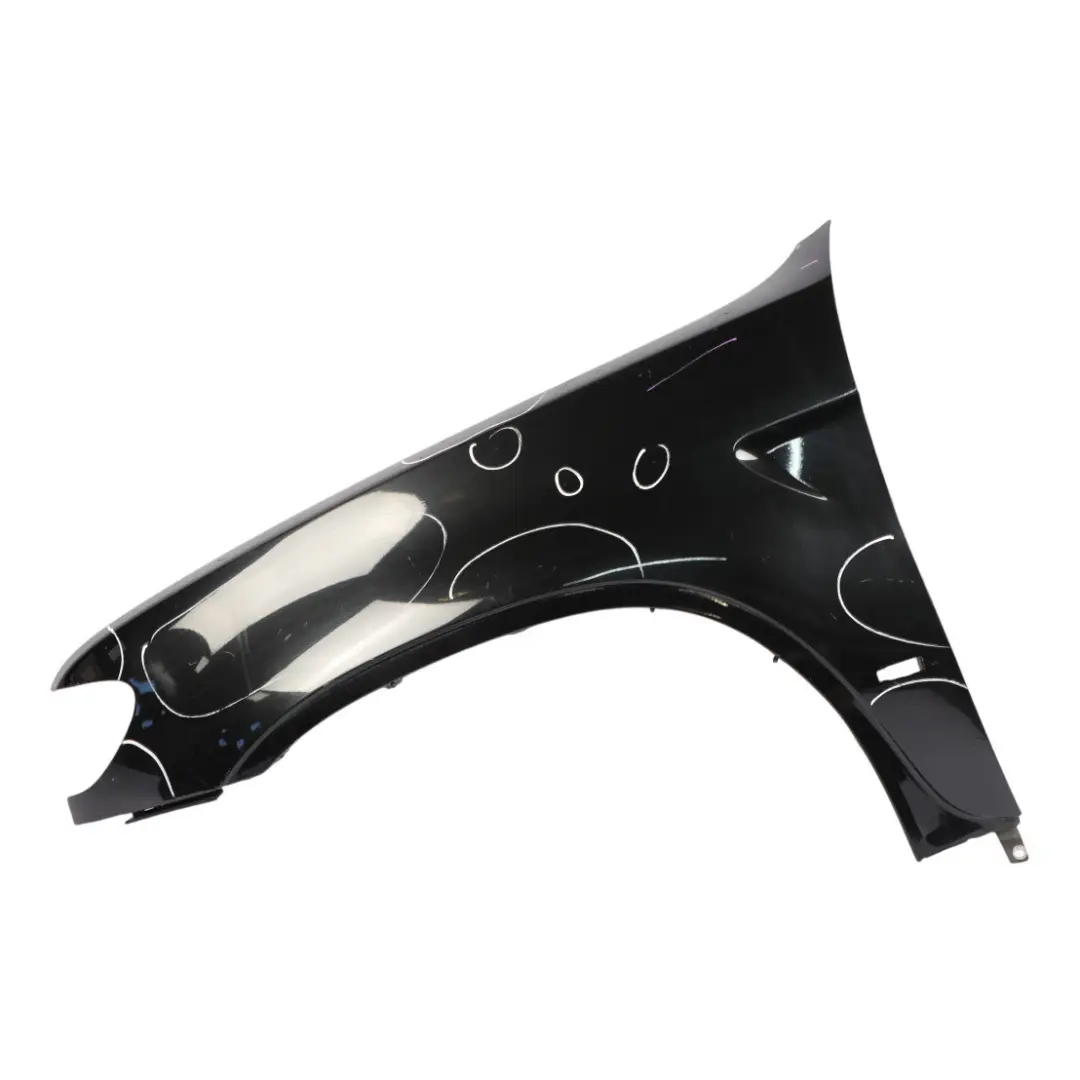 BMW X5 E53 Side Panel Wing Fender Front Left N/S Black Sapphire Metallic - 475 - SKU 7000385-BS2 - Part number 7000385