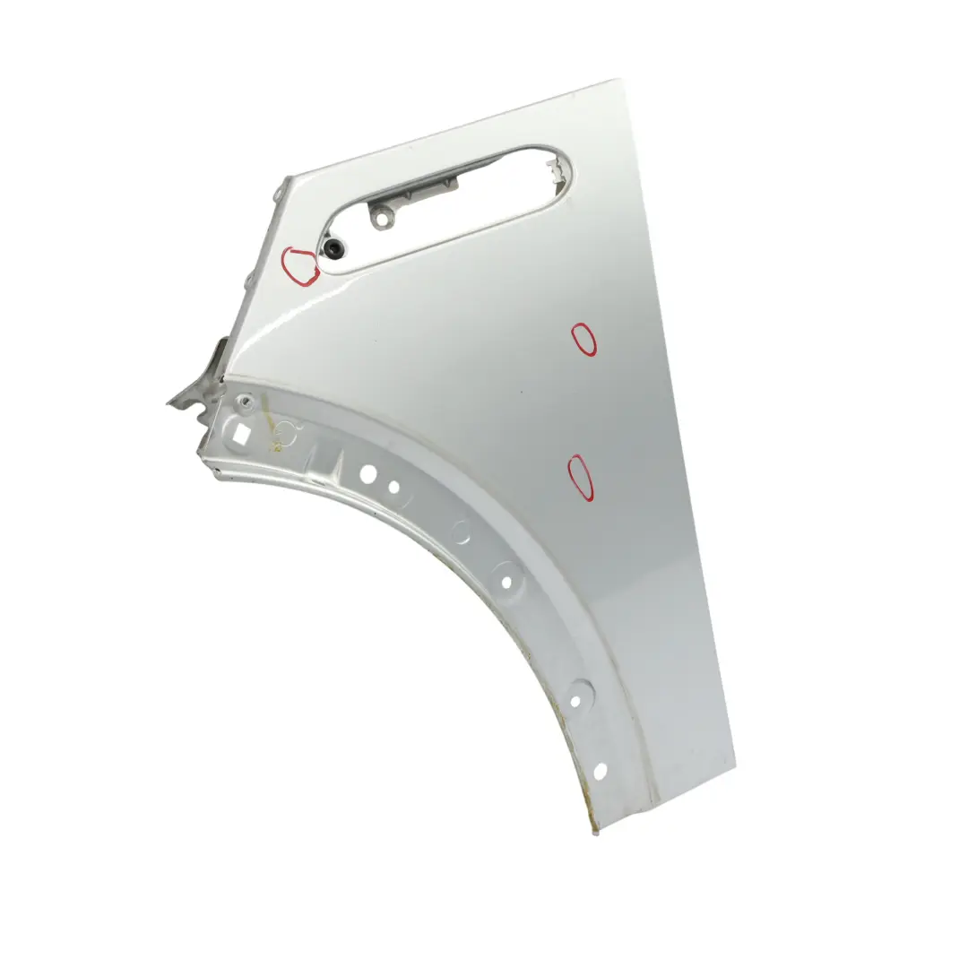 Delantero Izquierdo Lado Guardabarros Pure Silver - 900 para Mini R50 R52 R53 con número de pieza 7037437 Mini R50 R52 R53 Delantero Izquierdo Lado Guardabarros Pure Silver - 900 - SKU 7037437-PS - Número de pieza 7037437