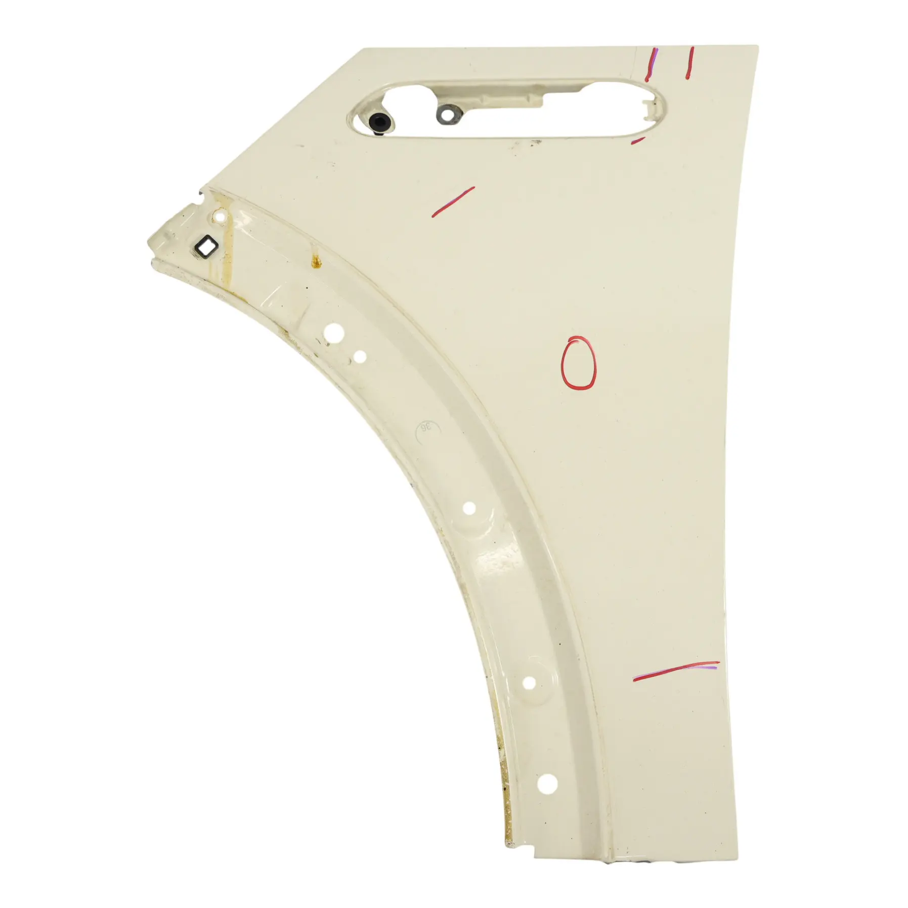 Side Panel Mini R50 R52 R53 Front Left N/S Fender Wing Pepper White - 850 