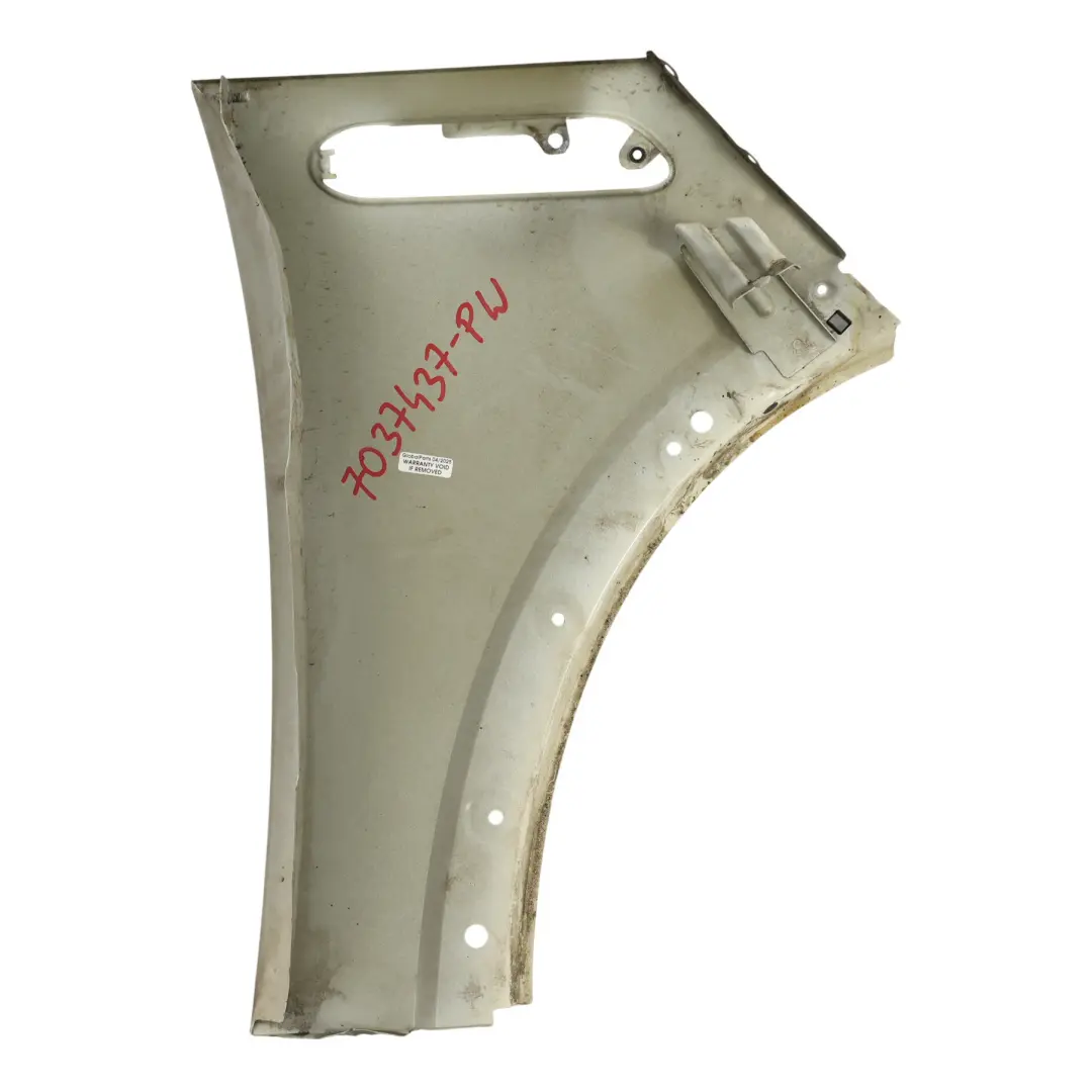 Mini R50 R52 R53 Side Panel Front Left N/S Fender Wing Pepper White - 850 - SKU 7037437-PW - Part number 7037437