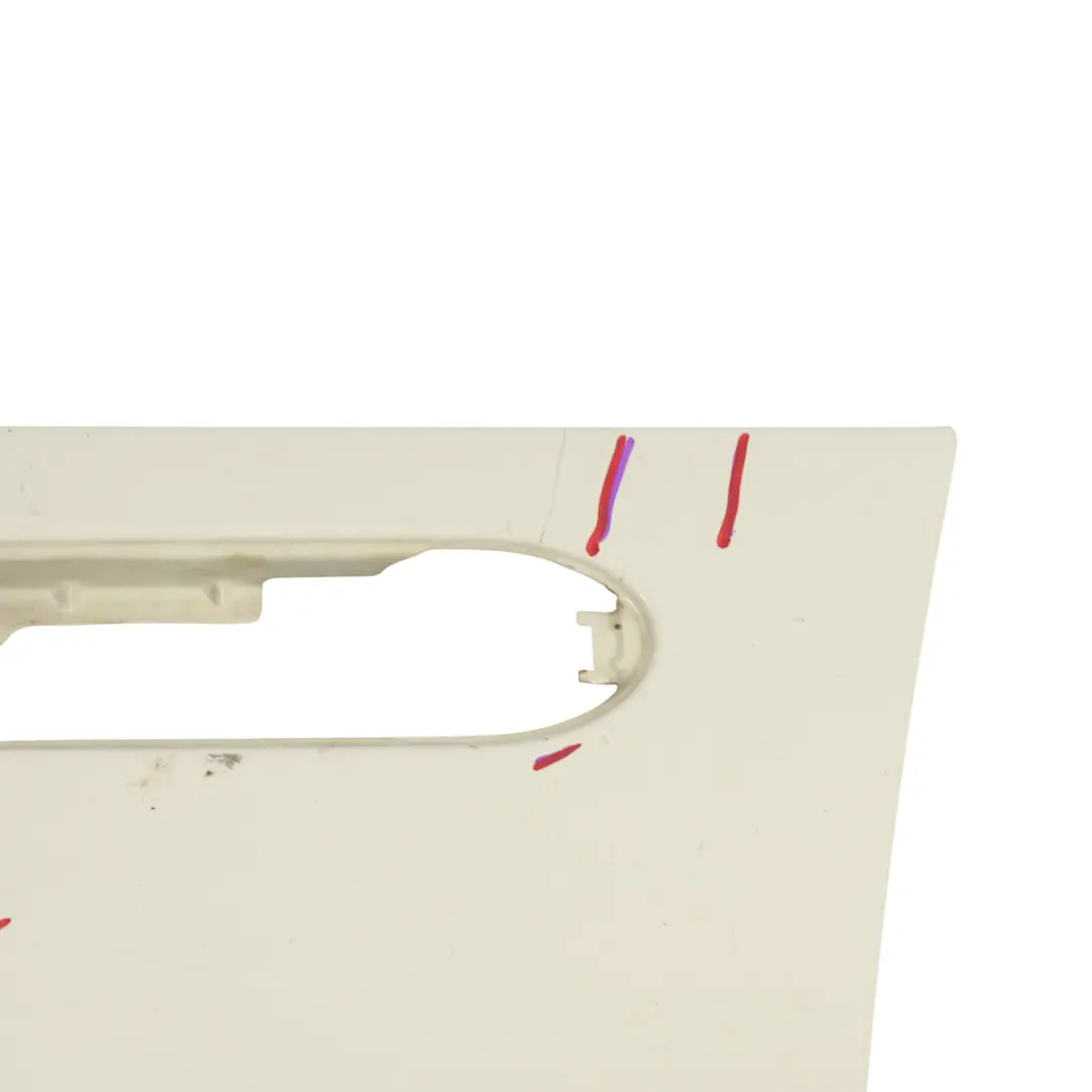 Mini R50 R52 R53 Seitenverkleidung Vorne Links Kotflügel Pepper Weiss - 850 - SKU 7037437-PW - Teilenummer 7037437