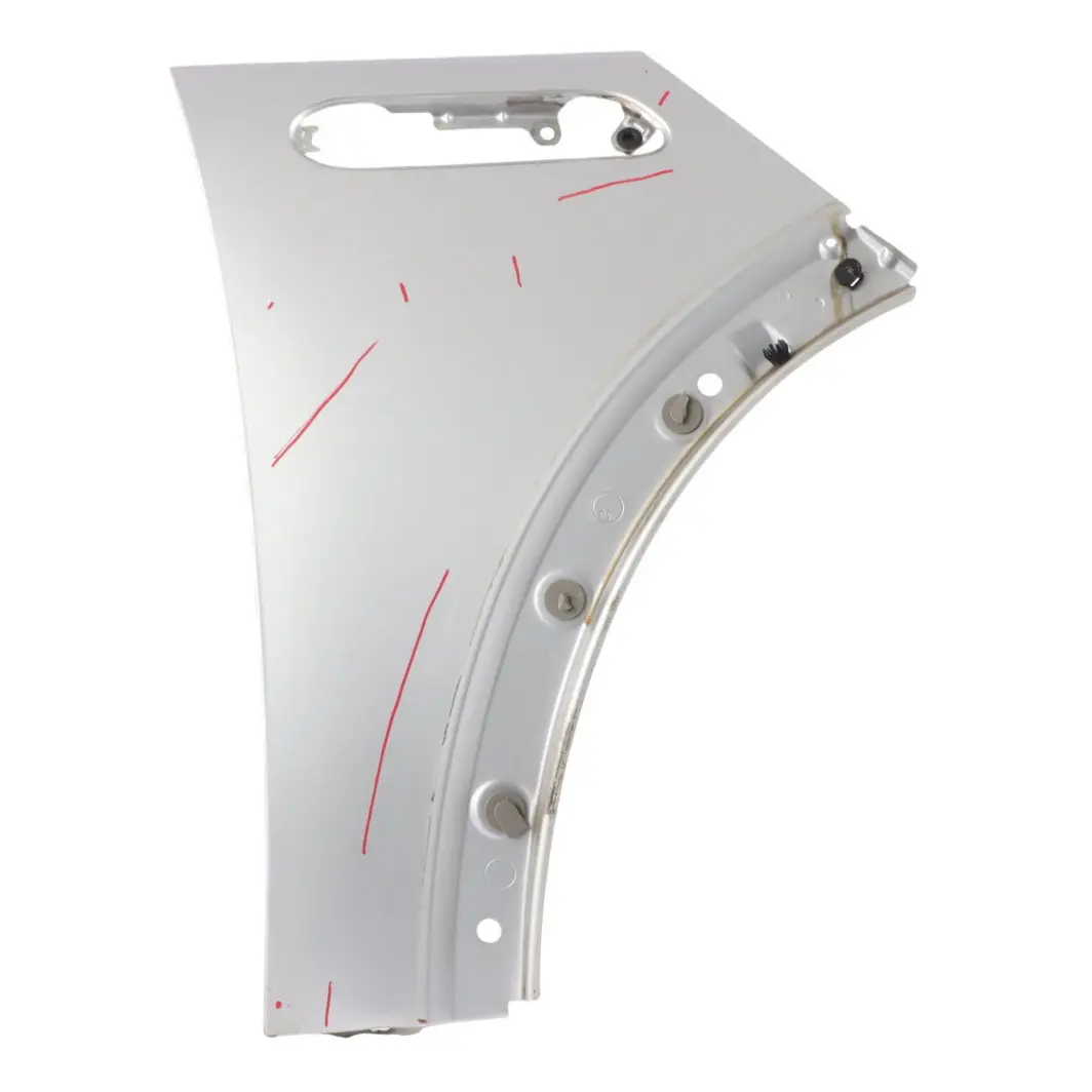 Mini R50 R53 Front Right O/S Side Panel Fender Wing Pure Silver Metallic - 900 - SKU 7037438-PS1 - Part number 7037438