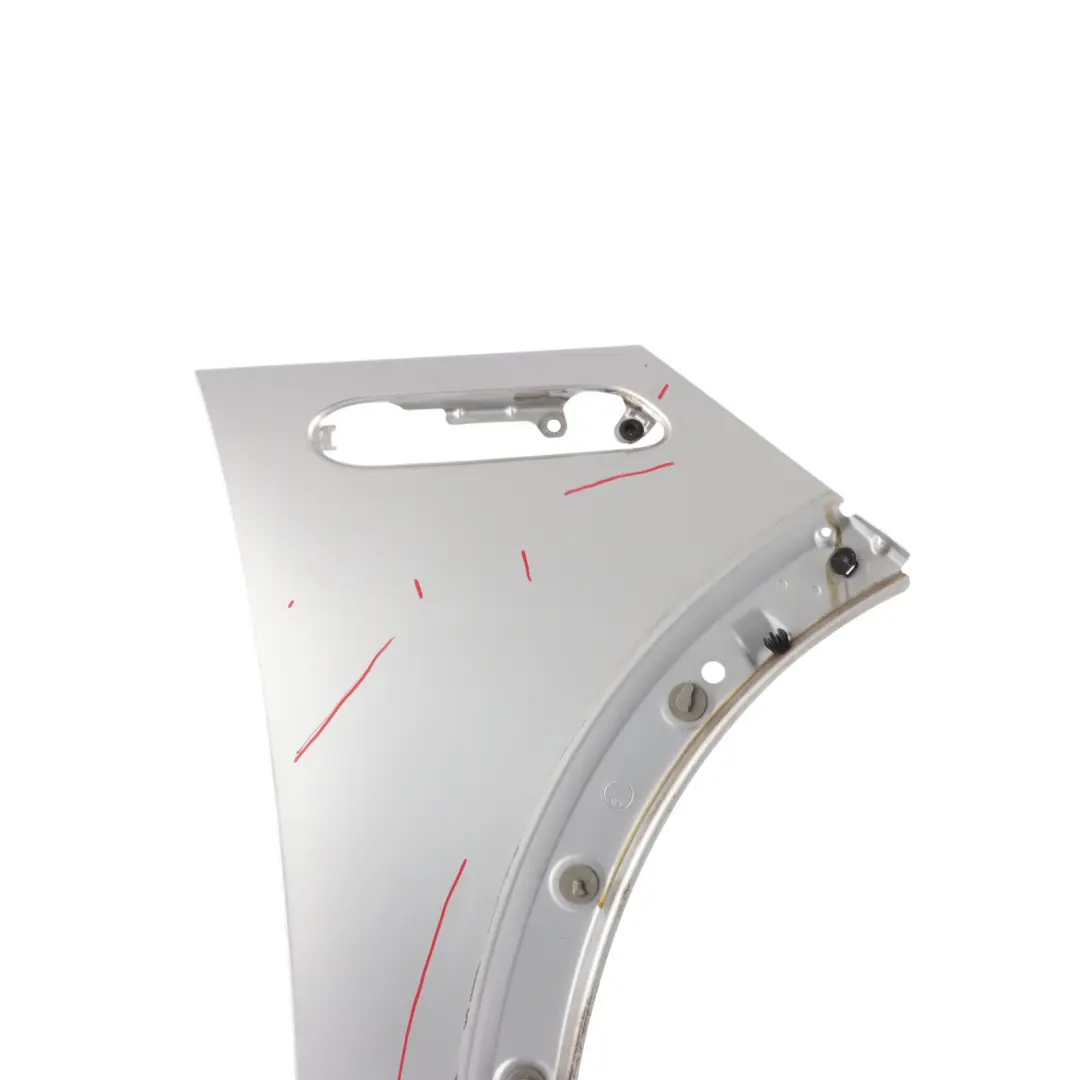 Mini R50 R53 Front Right O/S Side Panel Fender Wing Pure Silver Metallic - 900 - SKU 7037438-PS1 - Part number 7037438