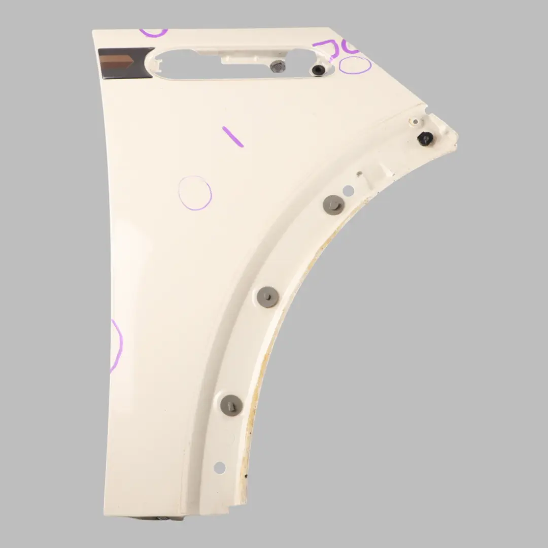 Mini R50 R53 Side Panel Front Right O/S Side Fender Wing Pepper White - 850 - SKU 7037438-PW - Part number 7037438