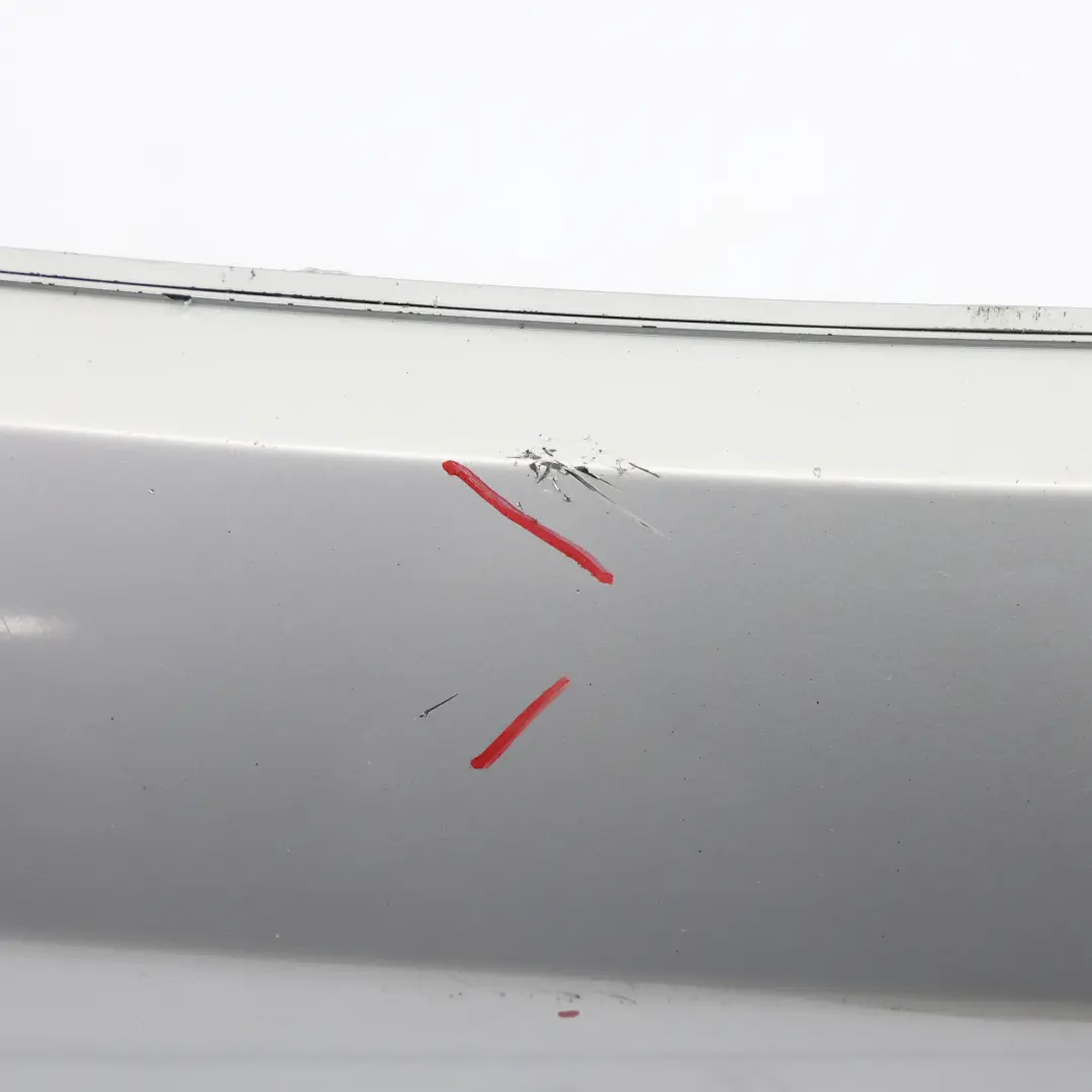 BMW E63 E64 Rear Bumper PDC Trim Panel Cover Titansilber Titan Silver - 354 - SKU 7078428-TS - Part number 7078428