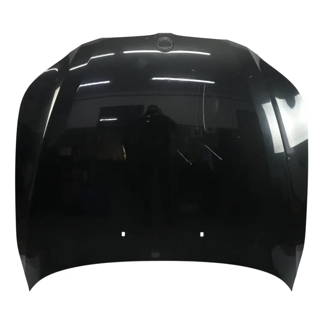  Hood Bonnet BMW E60 E61 Cover Panel Black Sapphire Metallic - 475 - SKU 7111385-BS1 - Part number 7111385