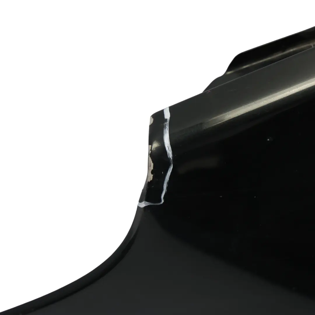 BMW E60 E61 Błotnik Lewy Przedni Boczny Black Sapphire Czarny - 475 - SKU 7111429-BS - Numer Części 7111429