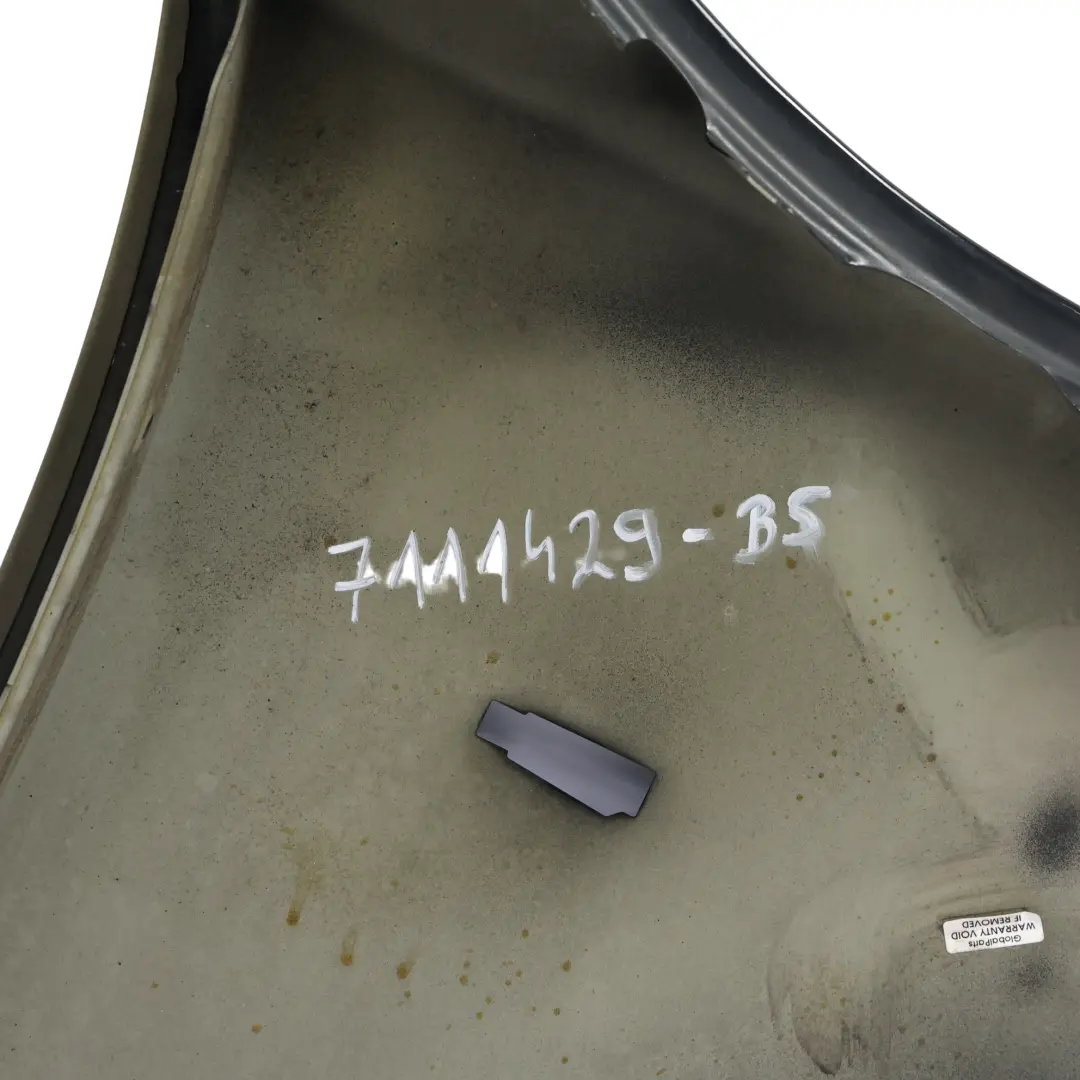 Seitenverkleidung Vorne Links Kotflügel Schwarz Saphir Metallic 475 für BMW E60 E61 mit Teilenummer 7111429 BMW E60 E61 Seitenverkleidung Vorne Links Kotflügel Schwarz Saphir Metallic 475 - SKU 7111429-BS - Teilenummer 7111429