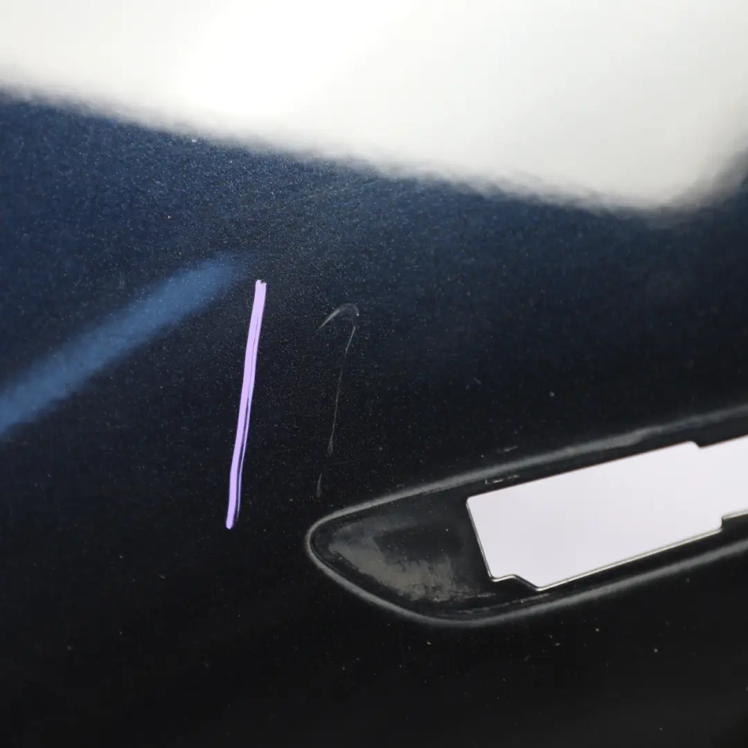  Seitenverkleidung BMW E60 E61 Vorne Links Kotflügel Carbonschwarz Schwarz - 416 - SKU 7111429-CAR1 - Teilenummer 7111429