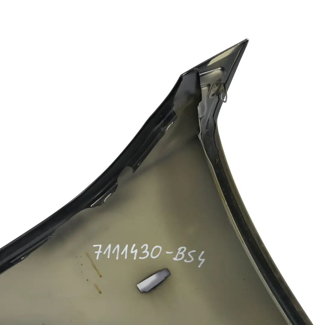 Side Wing Panel Fender Front Right O/S Black Sapphire Metallic - 475 to BMW E60 with Part number 7111430 BMW E60 Side Wing Panel Fender Front Right O/S Black Sapphire Metallic - 475 - SKU 7111430-BS4 - Part number 7111430