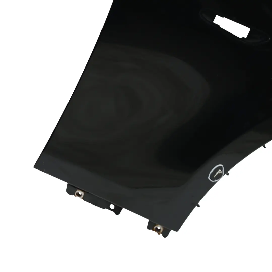 BMW E60 E61 Seitenwand Vorne Rechts Kotflügel Black Sapphire Schwarz - 475 - SKU 7111430-BS4 - Teilenummer 7111430