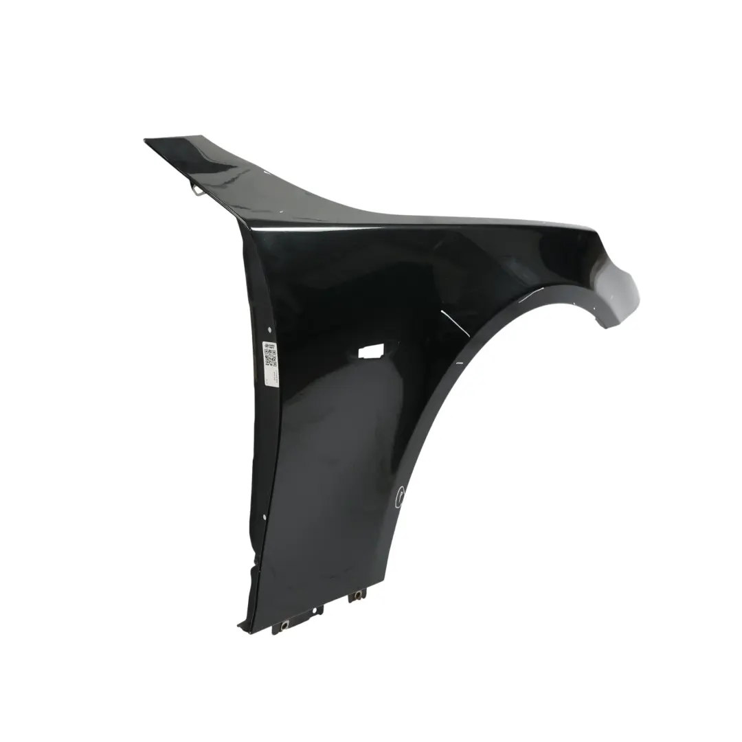 BMW E60 E61 Seitenwand Vorne Rechts Kotflügel Black Sapphire Schwarz - 475 - SKU 7111430-BS4 - Teilenummer 7111430