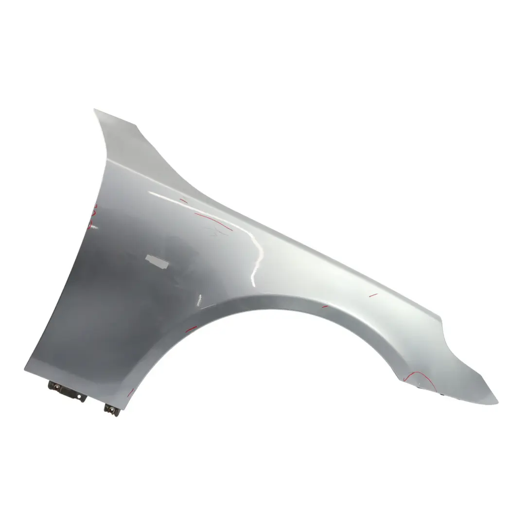 Side Panel Front Right Wing Fender O/S Silbergrau Metallic - A08 to BMW E60 E61 with Part number 7111430-SBG2 BMW E60 E61 Side Panel Front Right Wing Fender O/S Silbergrau Metallic - A08 - SKU 7111430-SBG2 - Part number 7111430-SBG2