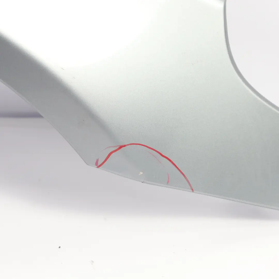 BMW 5 E60 E61 2 Front Right Wing Fender Side Panel O/S Silbergrau Silver Grey - SKU 7111430-SBG2 - Part number 7111430