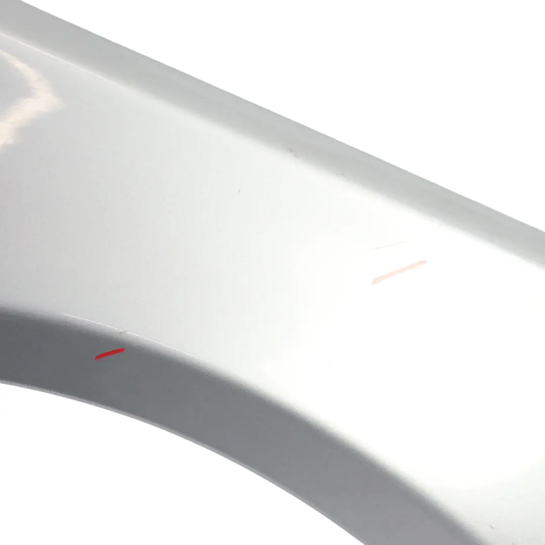 BMW E60 E61 Side Panel Front Right Wing Fender O/S Silbergrau Metallic - A08 - SKU 7111430-SBG2 - Part number 7111430-SBG2