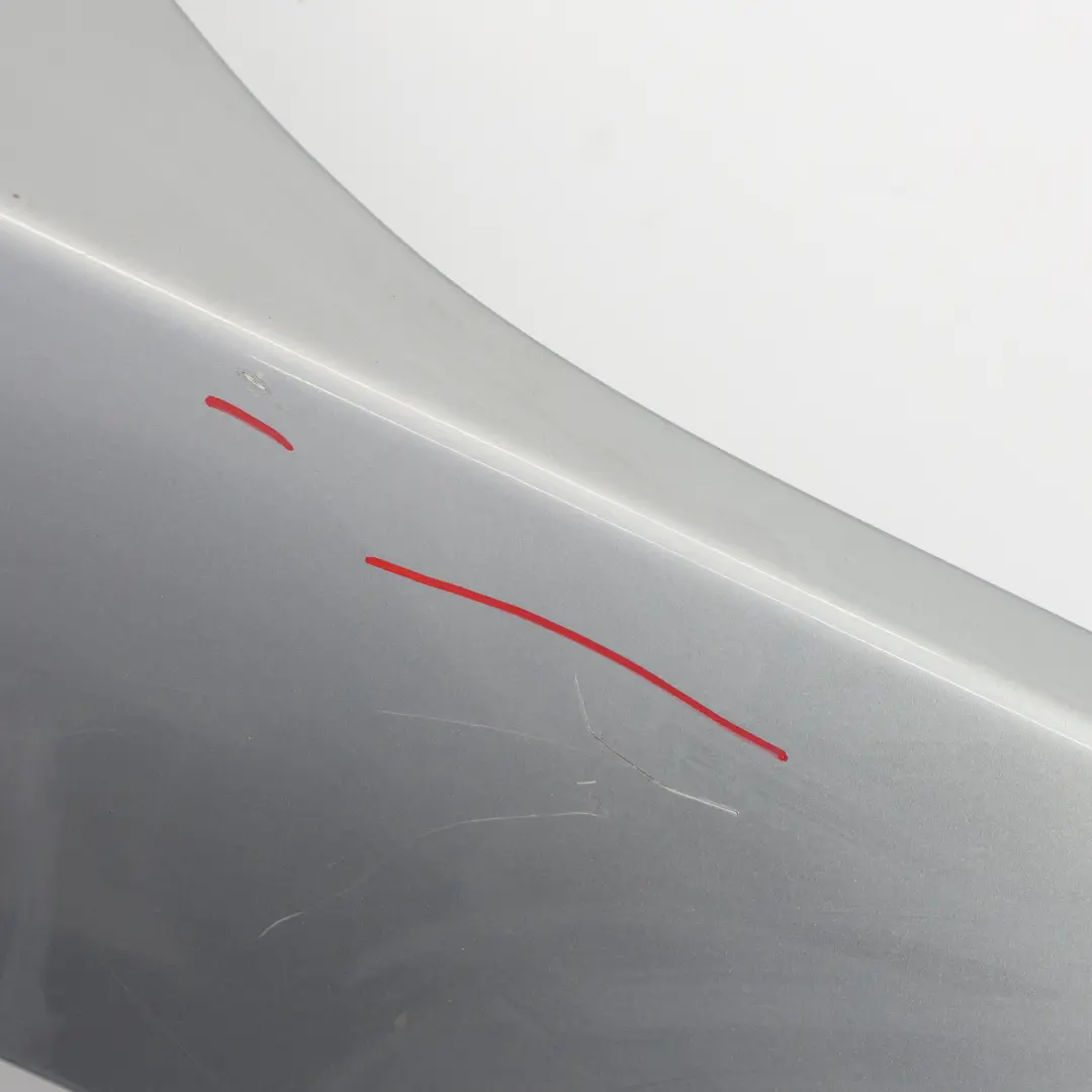 BMW 5 E60 E61 2 Seitenwand Vorne Rechts Kotflügel Silbergrau Silber Grau - A08 - SKU 7111430-SBG2 - Teilenummer 7111430