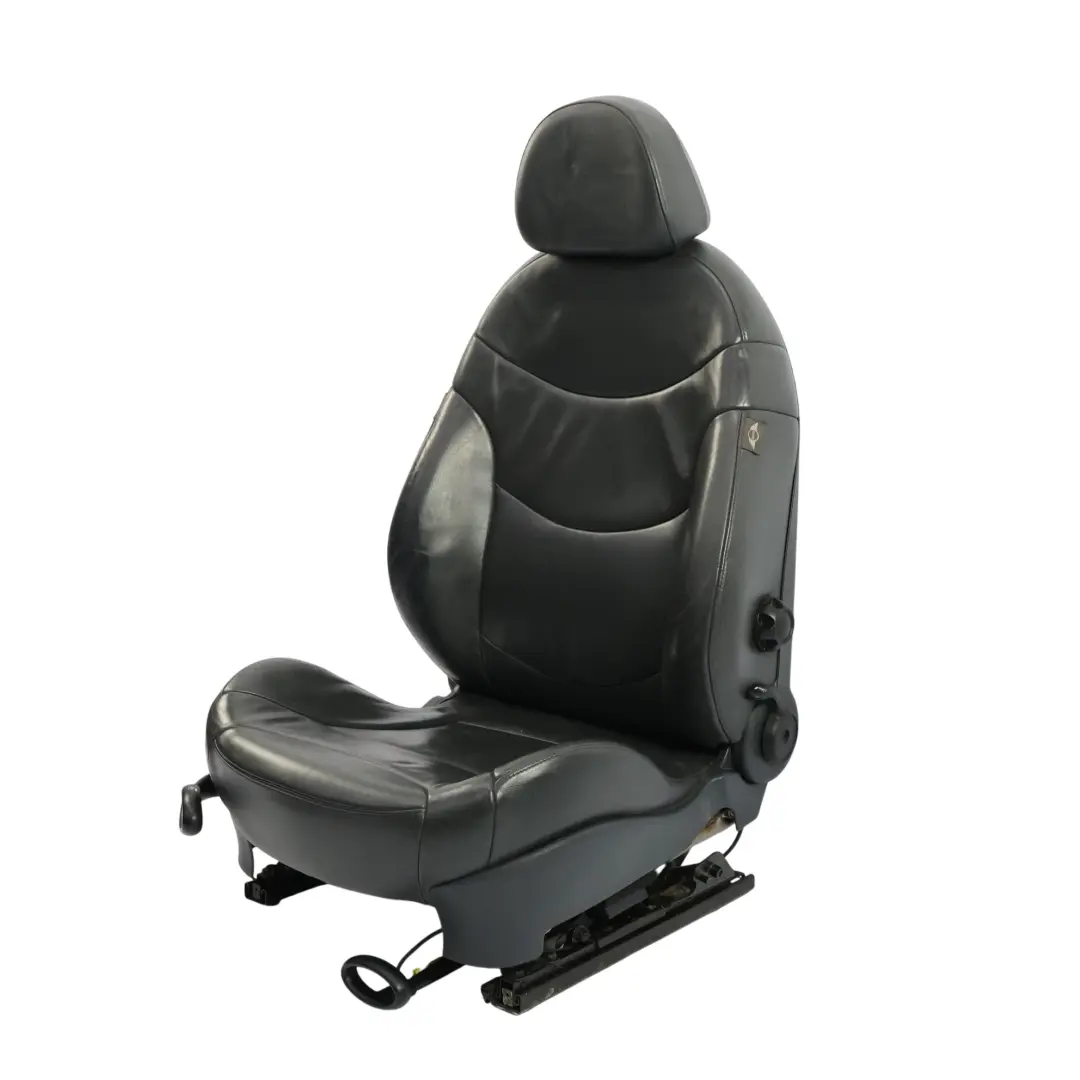 Sedile Sportivo Anteriore Destro Pelle Gravità Nero Pantera per Mini Cooper R50 R53 con numero di parte 7132546 Mini Cooper R50 R53 Sedile Sportivo Anteriore Destro Pelle Gravità Nero Pantera - SKU 7132546 - Numero di parte 7132546
