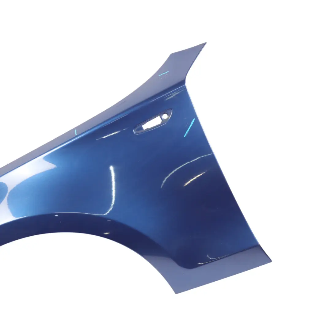 BMW E81 E82 E87 E88 Seitenwand Vorne Links Montegoblau Blau Metallic - A51 - SKU 7133227-MTB - Teilenummer 7133227
