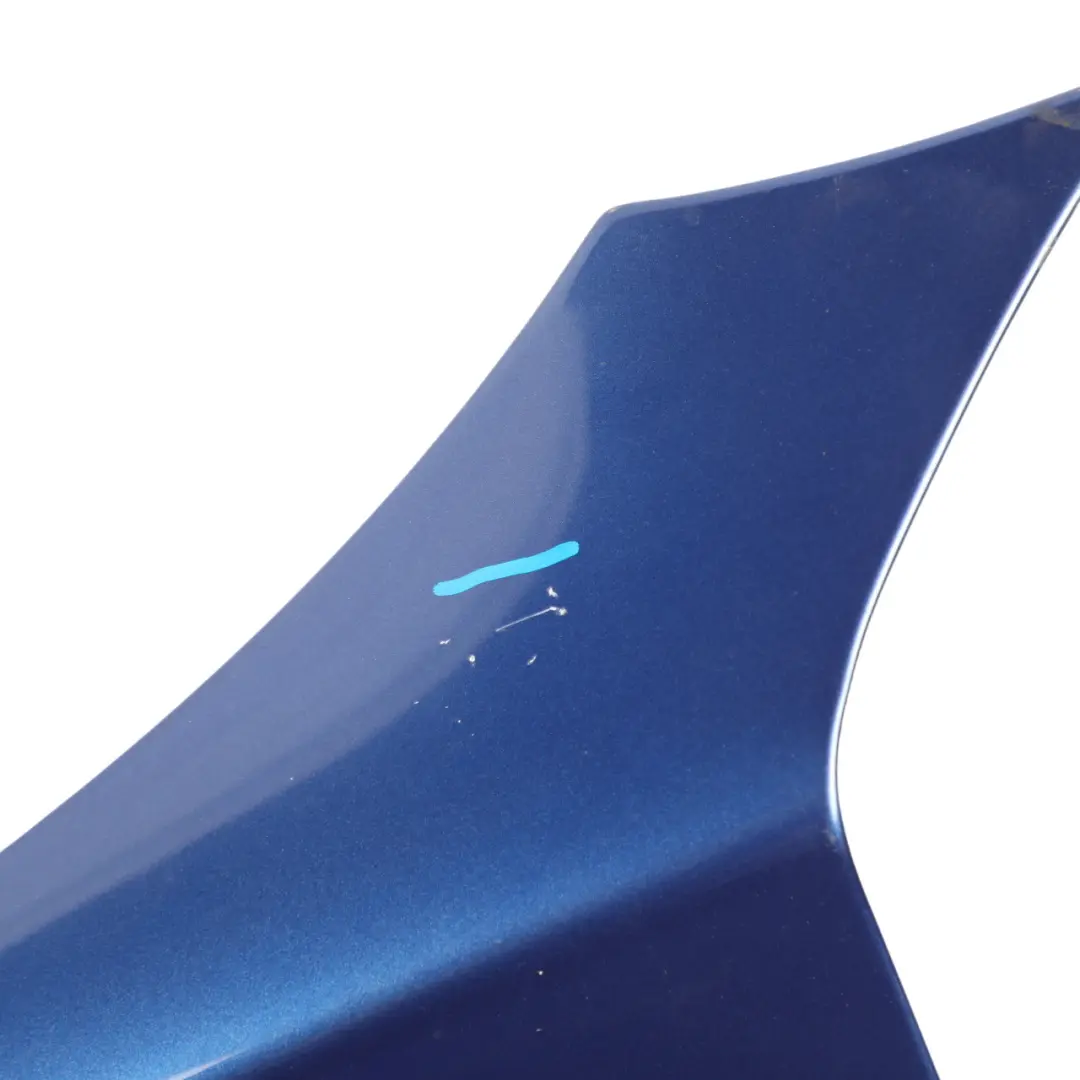 BMW E81 E87 Pannello laterale parafango anteriore sinistro Montegoblau Blu - A51 - SKU 7133227-MTB - Numero di parte 7133227