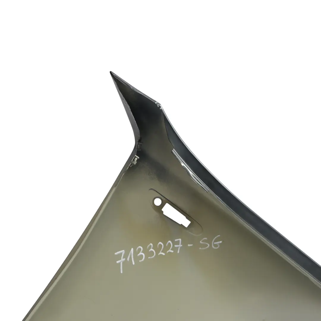 BMW E81 E87 Panel Lateral Delantero Izquierdo Sparkling Graphite - A22 - SKU 7133227-SG - Número de pieza 7133227