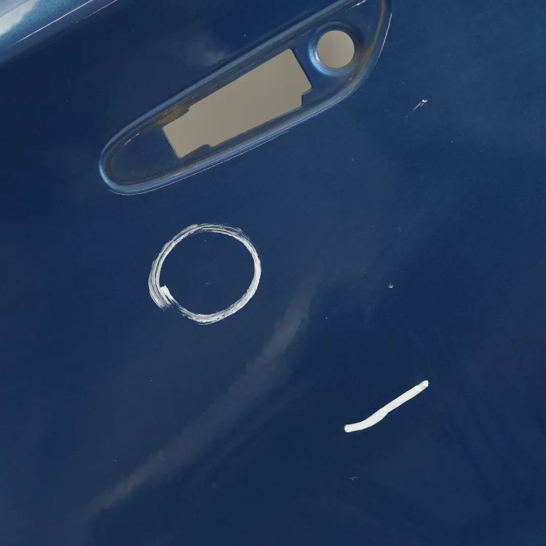 BMW E81 E87 Panel lateral guardabarros delantero izquierdo Sydneyblau - A19 - SKU 7133227-SYD - Número de pieza 7133227