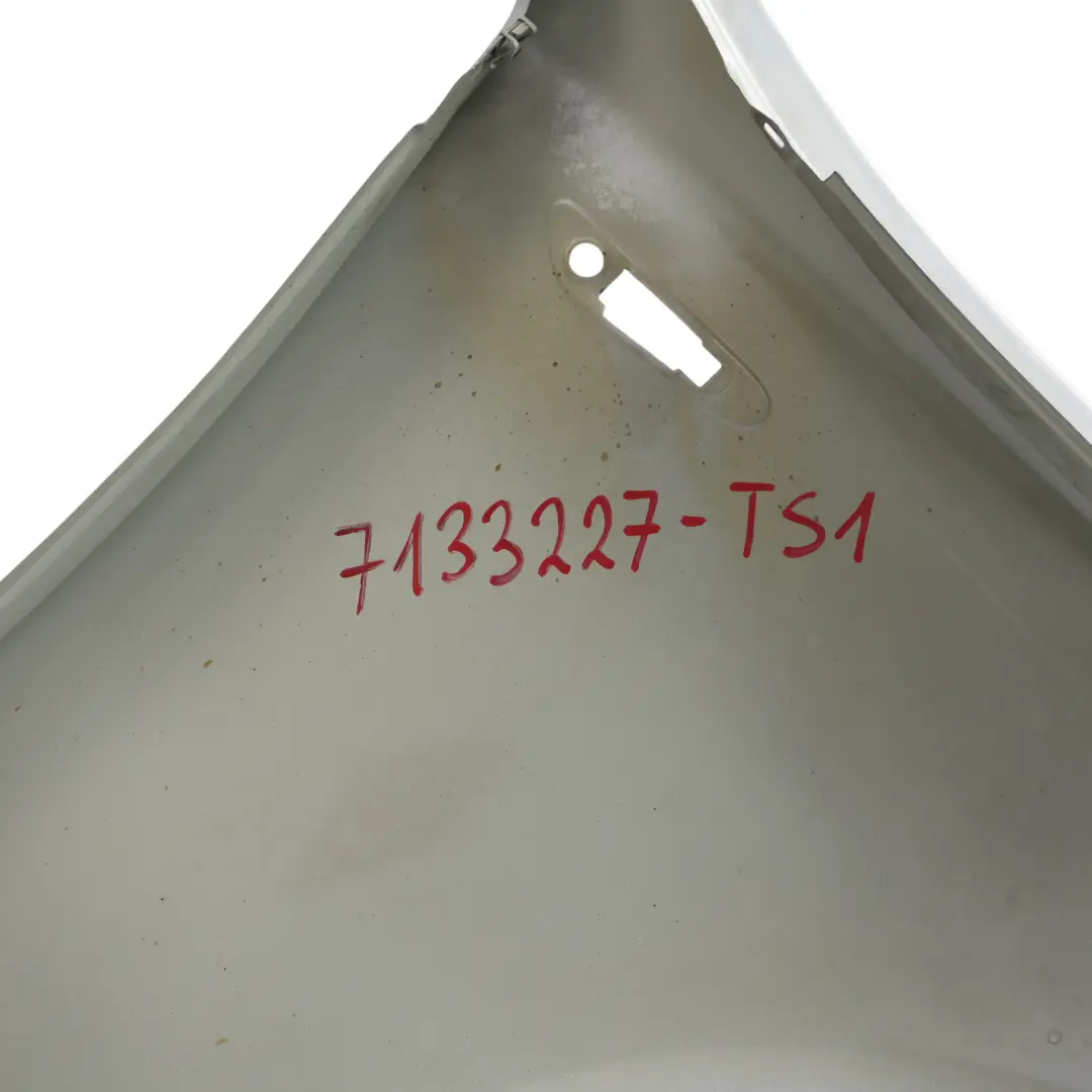 BMW E81 E87 Pannello laterale parafango anteriore sinistro Titansilber - 354 - SKU 7133227-TS1 - Numero di parte 7133227