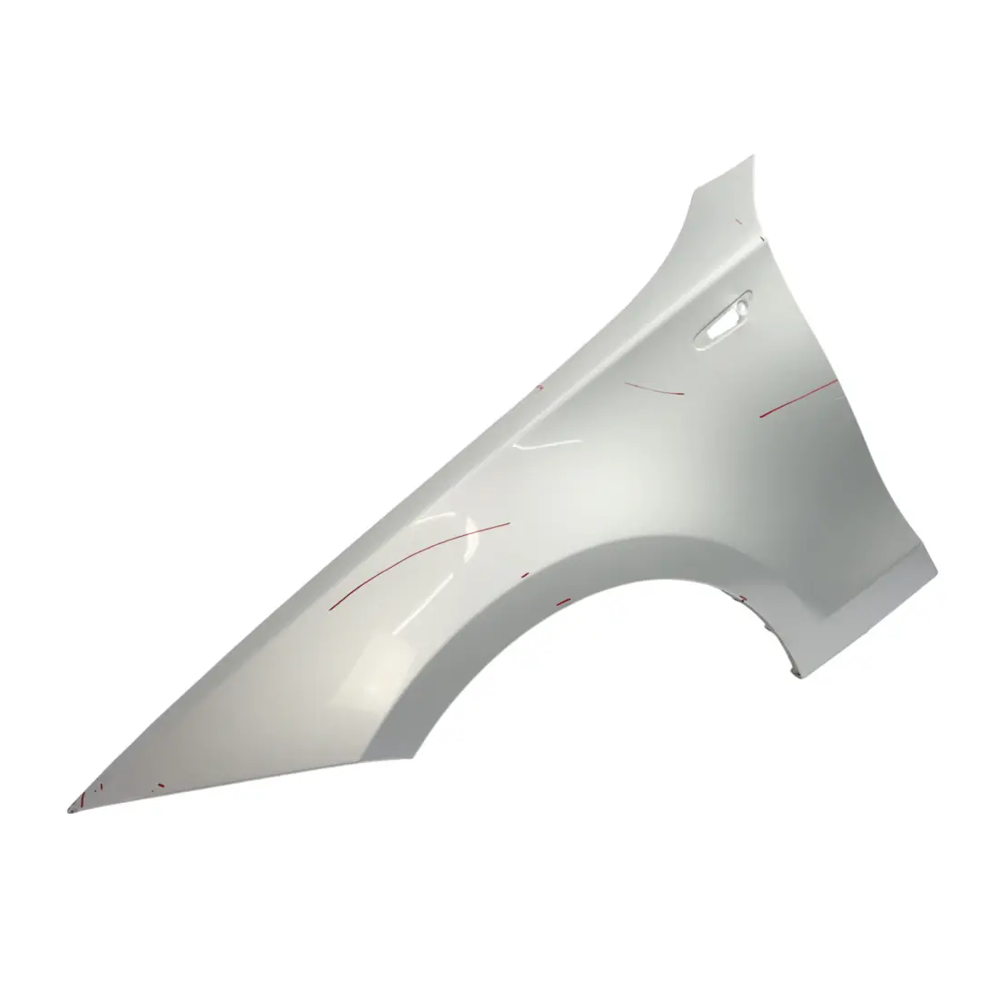 Side Panel Wing Fender Front Left N/S Titansilber Silver - 354 to BMW E81 E87 with Part number 7133227 BMW E81 E87 Side Panel Wing Fender Front Left N/S Titansilber Silver - 354 - SKU 7133227-TS1 - Part number 7133227