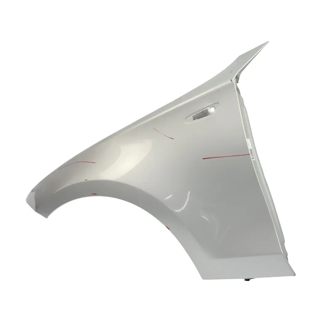 BMW E81 E87 Panel Lateral Guardabarros Delantero Izquierdo Titansilber - 354 - SKU 7133227-TS1 - Número de pieza 7133227