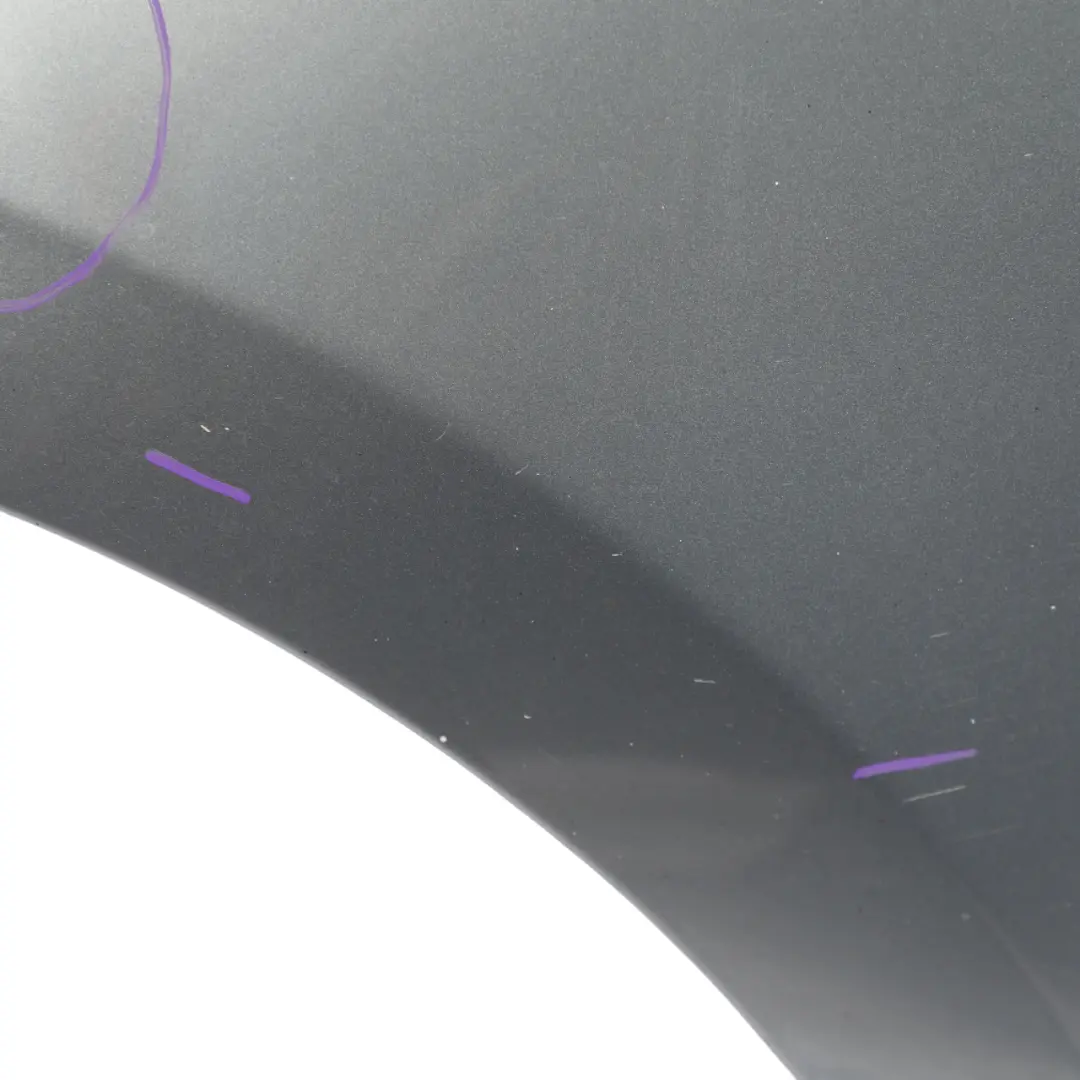 BMW E81 E87 Side Panel Wing Fender Front Left N/S Bluewater Metallic - 896 - SKU 7133227-WB1 - Part number 7133227-WB