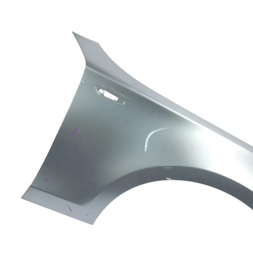 BMW E81 E87 Side Panel Fender Wing Front Right O/S Bluewater Blue - 896 - SKU 7133228-WB1 - Part number 7133228-WB