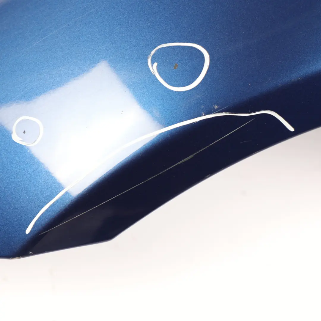 BMW E90 E91 Side Panel Fender Wing Front Left N/S Montegoblau Blue - A51 - SKU 7135679-MTB1 - Part number 7135679