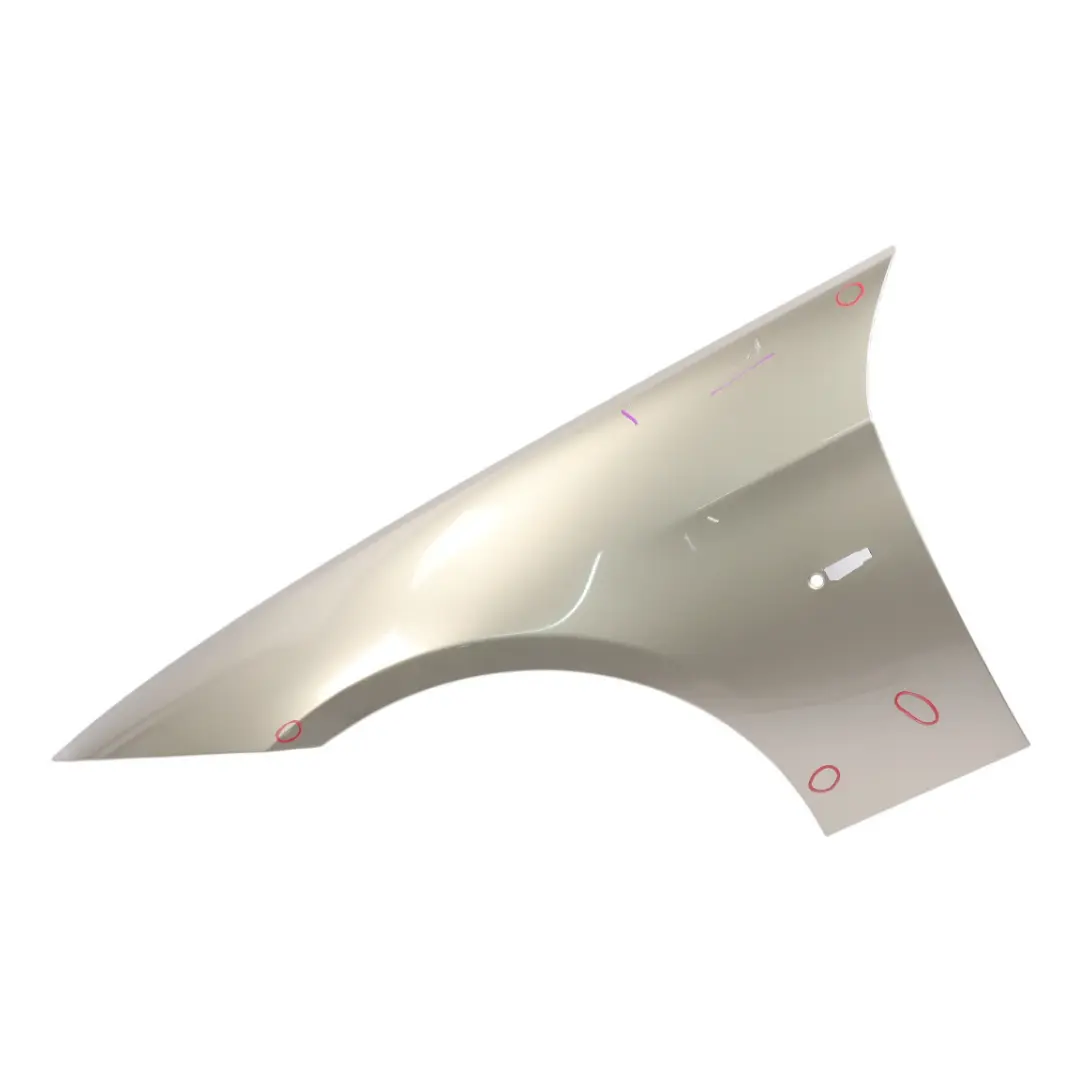 Side Panel Fender Wing Front Left N/S Platinbronze Bronze - A53 to BMW E90 E91 with Part number 7135679 BMW E90 E91 Side Panel Fender Wing Front Left N/S Platinbronze Bronze - A53 - SKU 7135679-PB1 - Part number 7135679