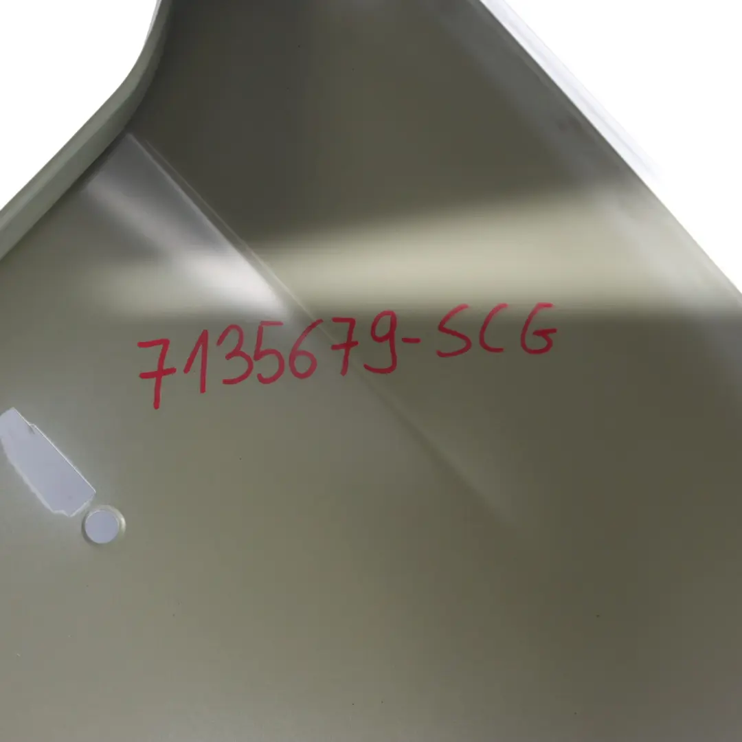Side Panel Fender Wing Front Left N/S Spacegrau Grey Metallic - A52 to BMW E90 E91 with Part number 7135679 BMW E90 E91 Side Panel Fender Wing Front Left N/S Spacegrau Grey Metallic - A52 - SKU 7135679-SCG - Part number 7135679