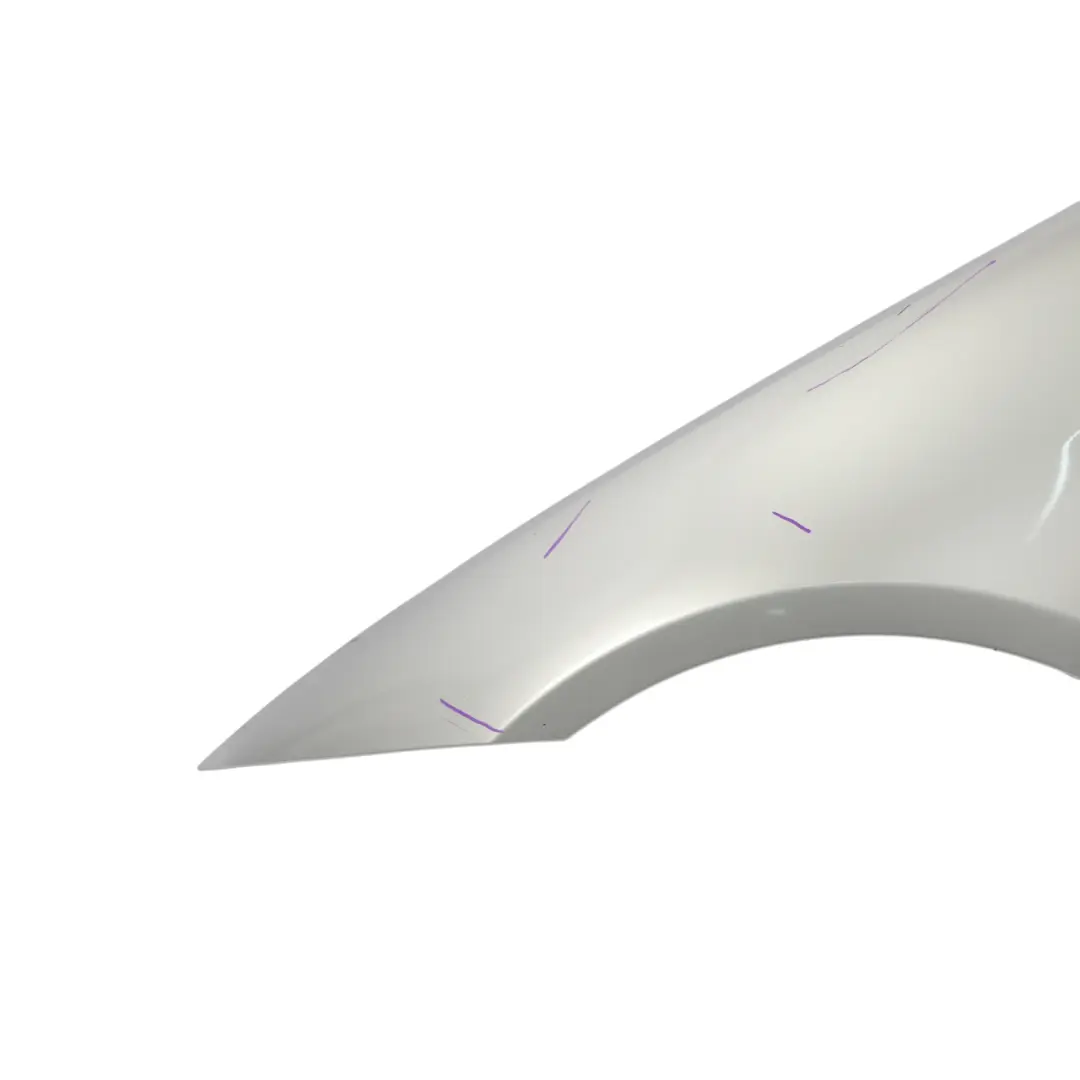 Side Panel Fender Wing Front Left N/S Titansilber Silver - 354 to BMW E90 E91 with Part number 7135679 BMW E90 E91 Side Panel Fender Wing Front Left N/S Titansilber Silver - 354 - SKU 7135679-TS - Part number 7135679