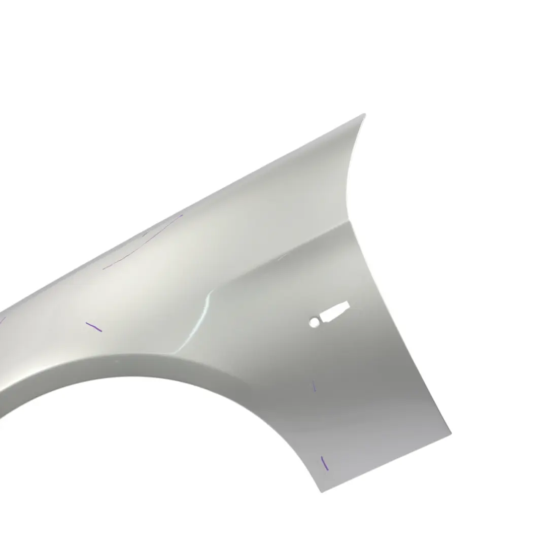 BMW E90 E91 Panel Lateral Fender Delantero Izquierdo Titansilber Plata - 354 - SKU 7135679-TS - Número de pieza 7135679