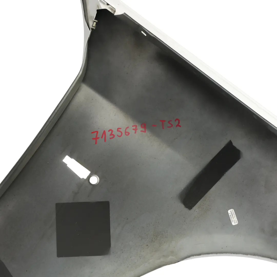 Panneau Lateral d'Aile Avant Gauche Titansilber Silver - 354 pour BMW E90 E91 à propos du numéro de pièce 7135679 BMW E90 E91 Panneau Lateral d'Aile Avant Gauche Titansilber Silver - 354 - SKU 7135679-TS2 - Numéro de pièce 7135679
