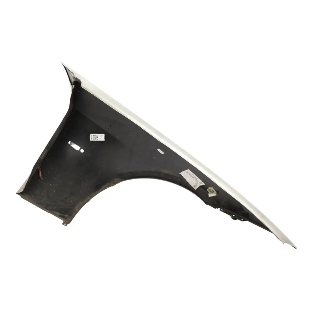 BMW E90 E91 Side Panel Fender Wing Front Left N/S Titansilber Silver - 354 - SKU 7135679-TS4 - Part number 7135679