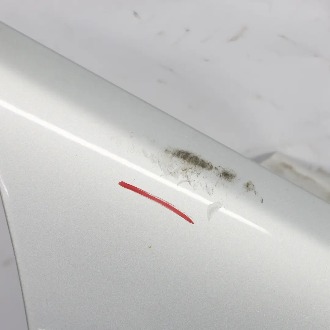 BMW E90 E91 Błotnik Prawy Przedni Boczny Titansilber Srebrny Metalik - 354 - SKU 7135680-TS - Numer Części 7135680