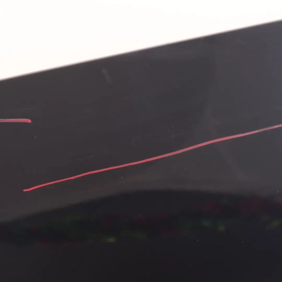 BMW E91 Touring Rear Spoiler Boot Trunk Lid Black Monaco Blue B35 - SKU 7143263-MB - Part number 7143263