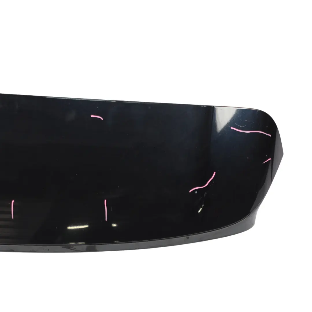 Spoiler Upper Cover Panel 0430325 Carbonschwarz Metallic - 416 to BMW X5 E70 Rear with Part number 7157689 BMW X5 E70 Rear Spoiler Upper Cover Panel 0430325 Carbonschwarz Metallic - 416 - SKU 7157689-CAR - Part number 7157689